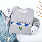 El Salvador Flagline Sweatshirt