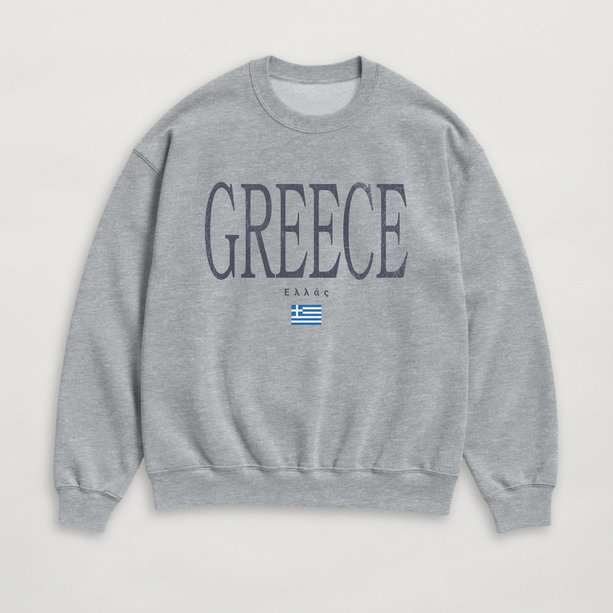Distressed Greece Sweatshirt