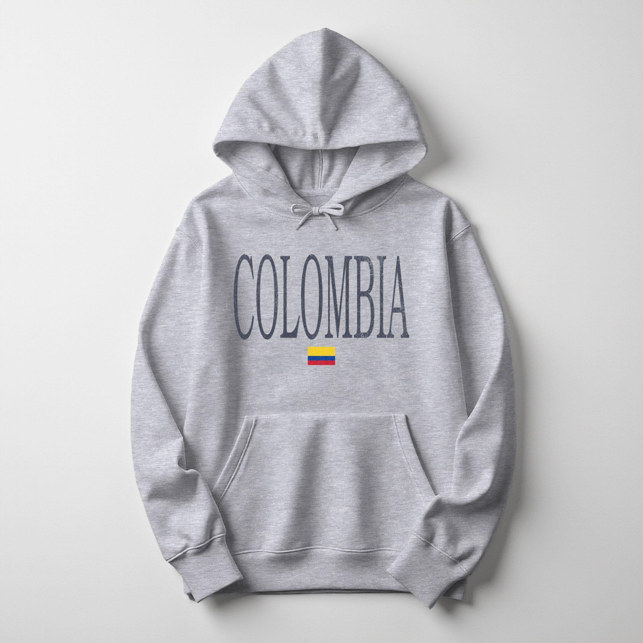 Distressed Colombia Hoodie