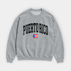 Puerto Rico Collegiate Flag Sweatshirt