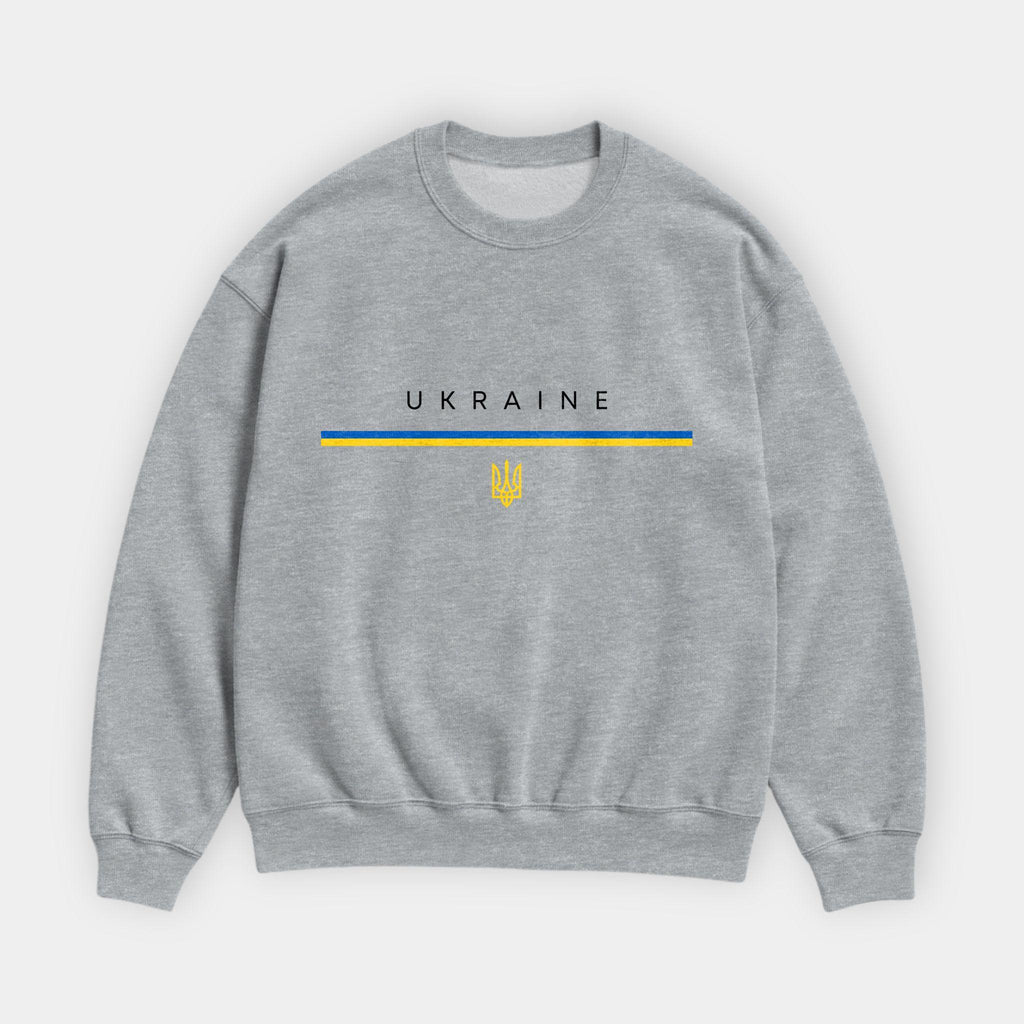 Ukraine Flagline Sweatshirt