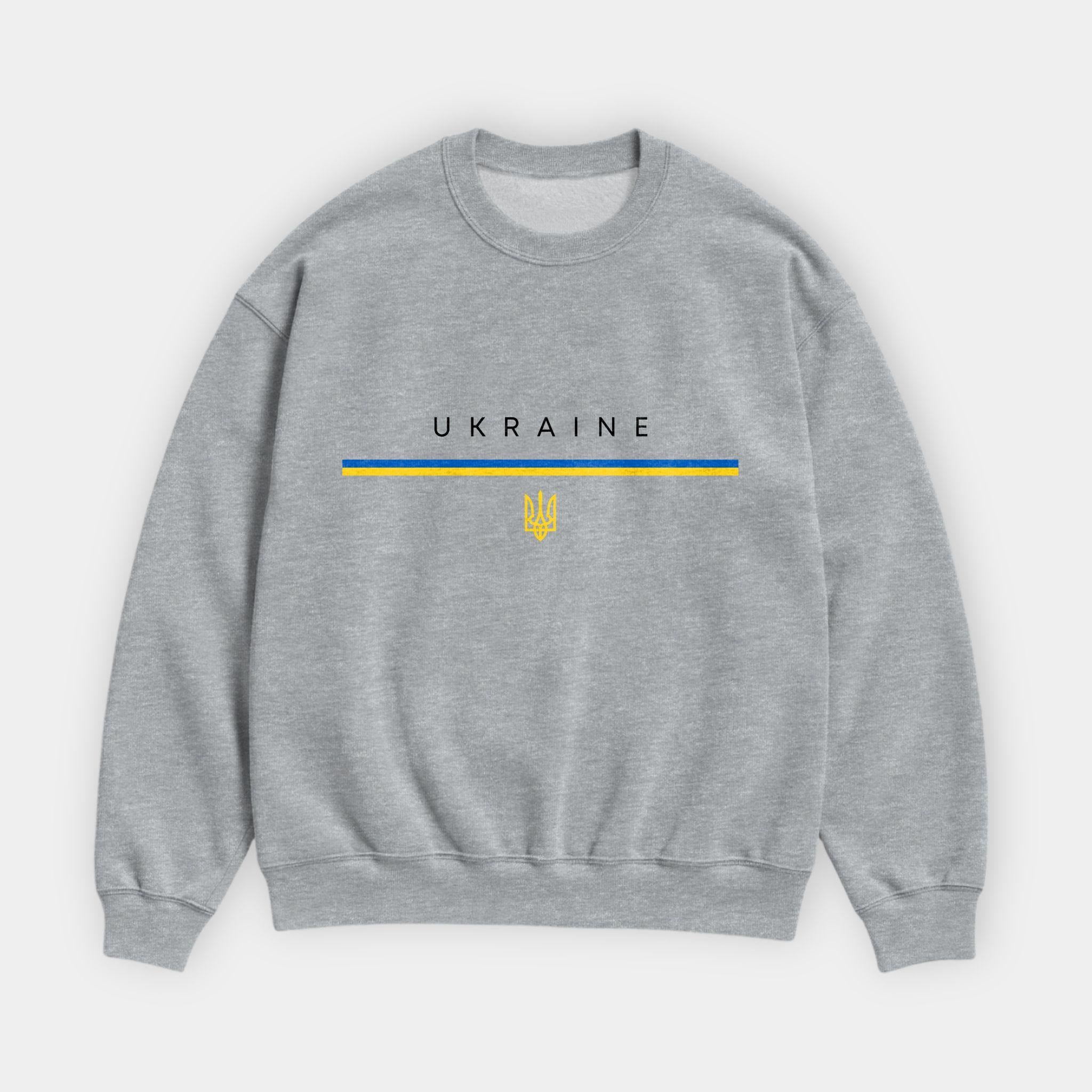 Ukraine Flagline Sweatshirt