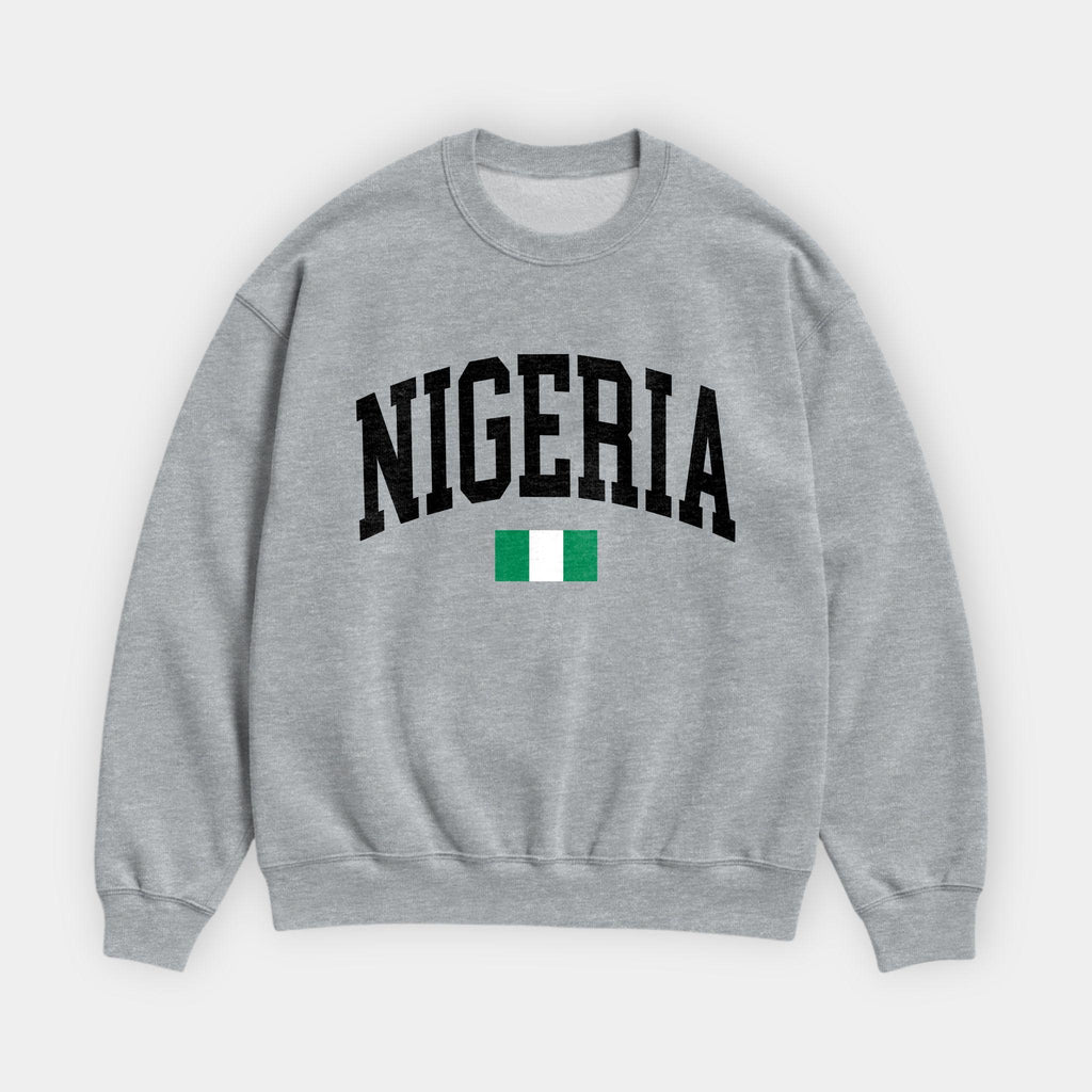 Nigeria Collegiate Flag Sweatshirt
