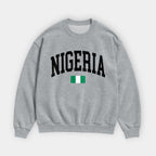 Nigeria Collegiate Flag Sweatshirt