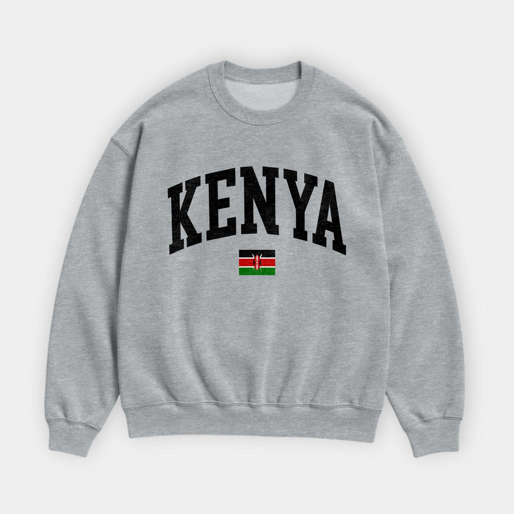 Kenya Collegiate Flag Sweatshirt