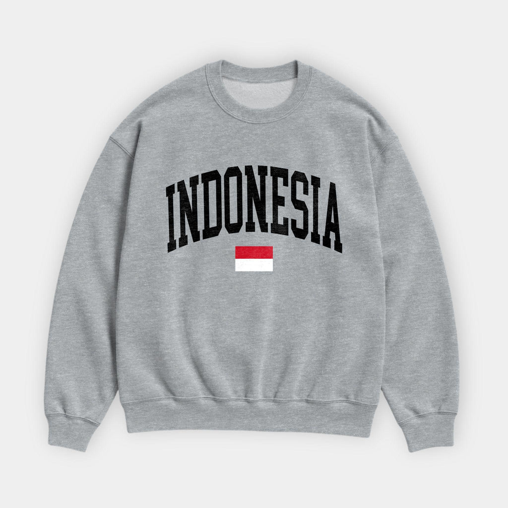 Indonesia Collegiate Flag Sweatshirt