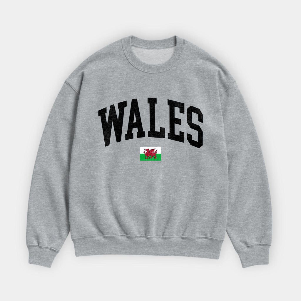 Wales Collegiate Flag Sweatshirt