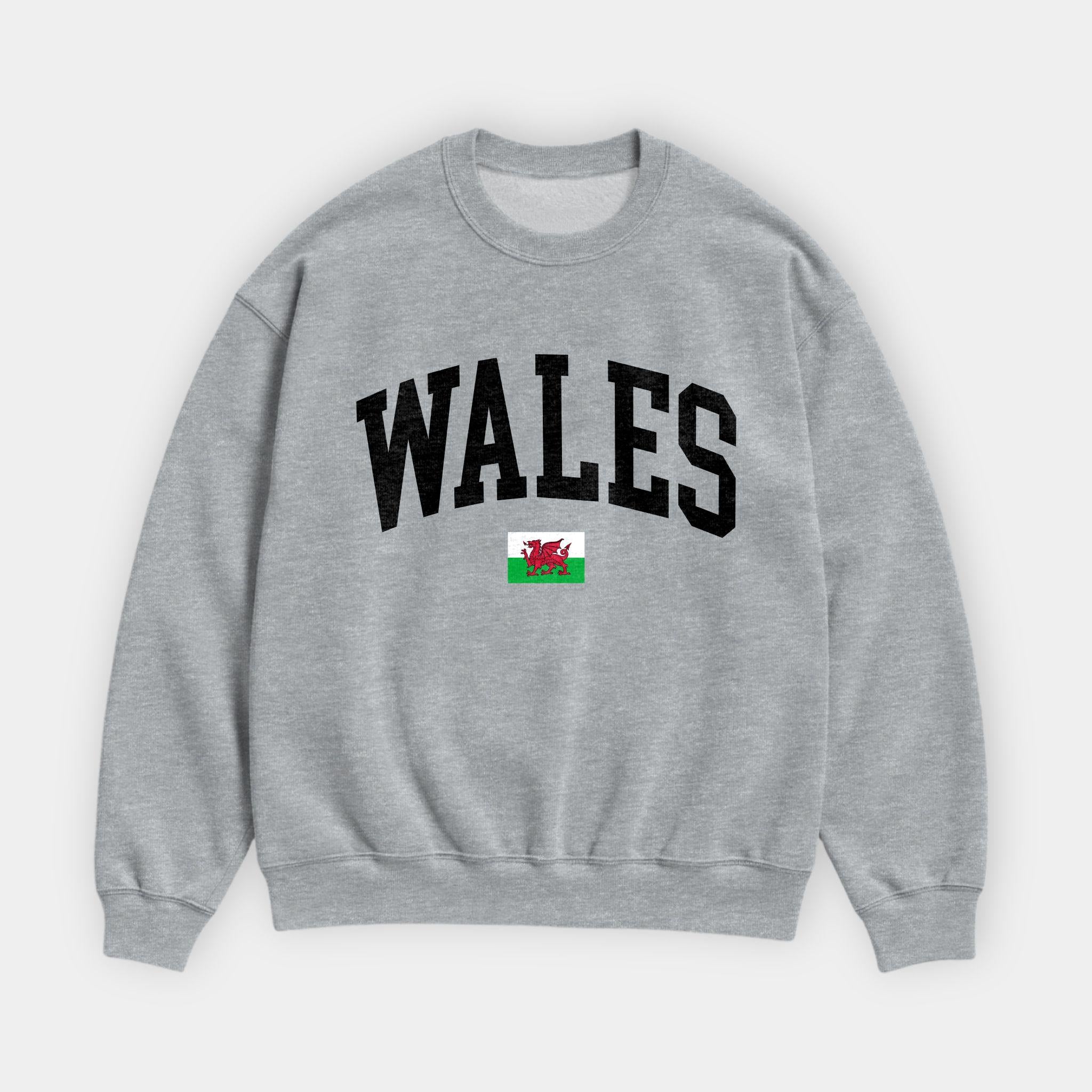 Wales Collegiate Flag Sweatshirt
