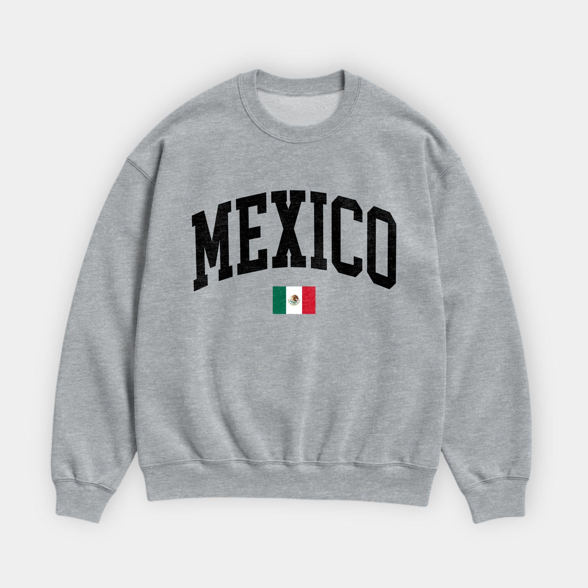 Mexico Collegiate Flag Sweatshirt