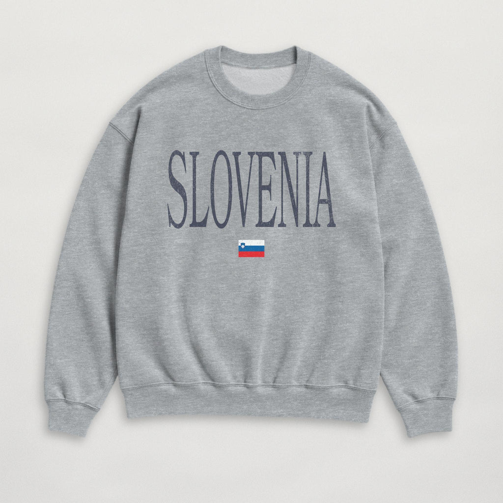 Distressed Slovenia Sweatshirt