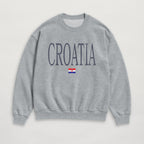 Distressed Croatia Sweatshirt