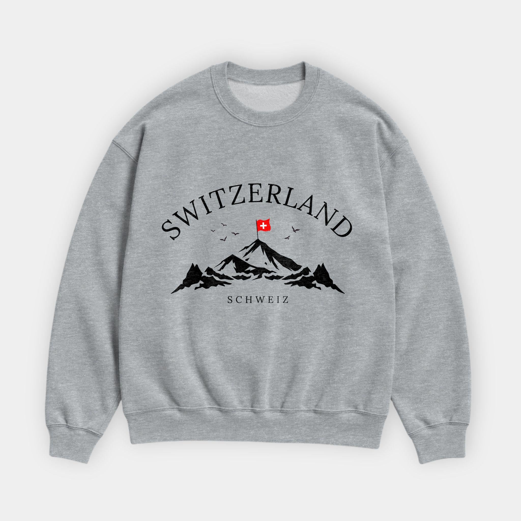 Switzerland Mountain Vista Sweatshirt