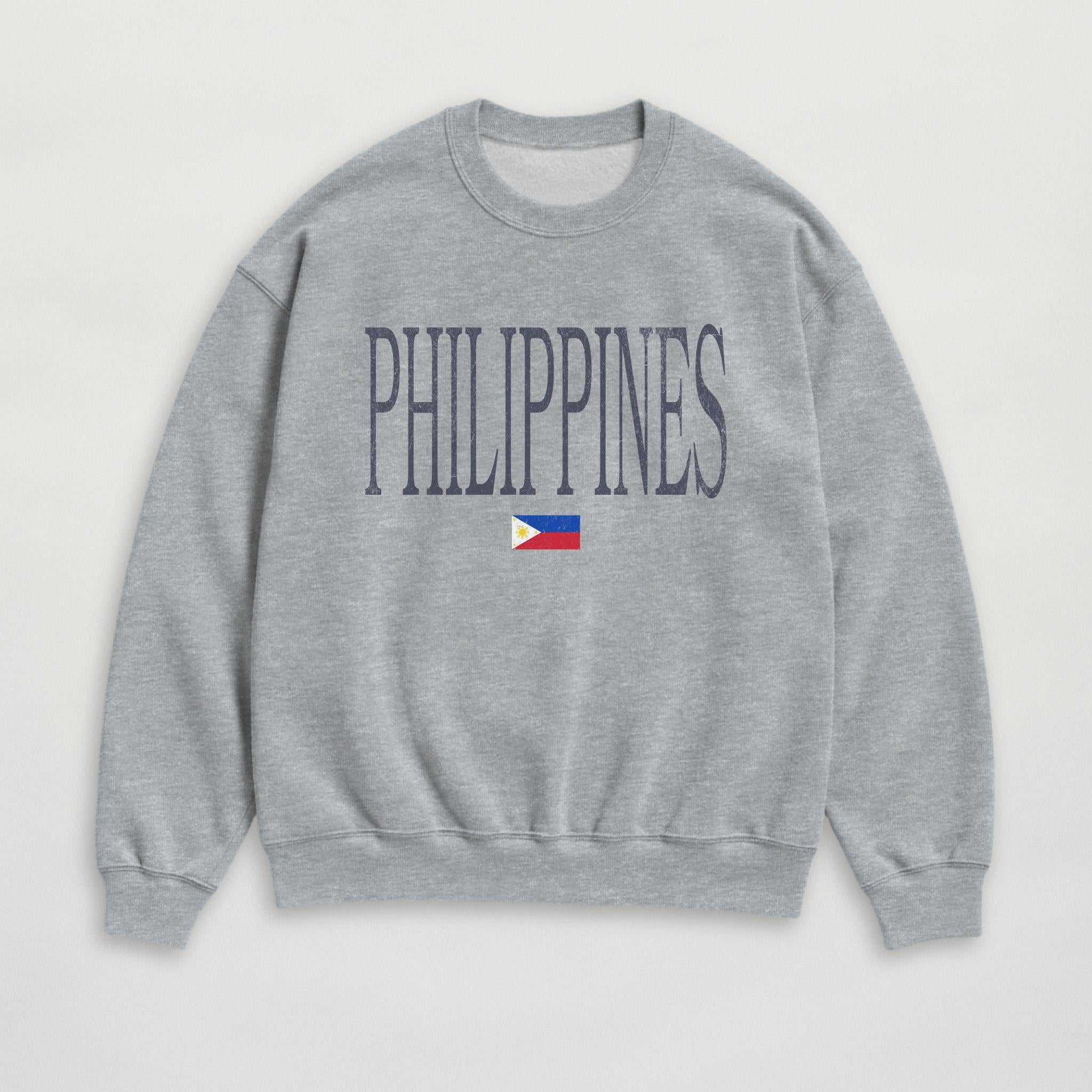 Distressed Philippines Sweatshirt