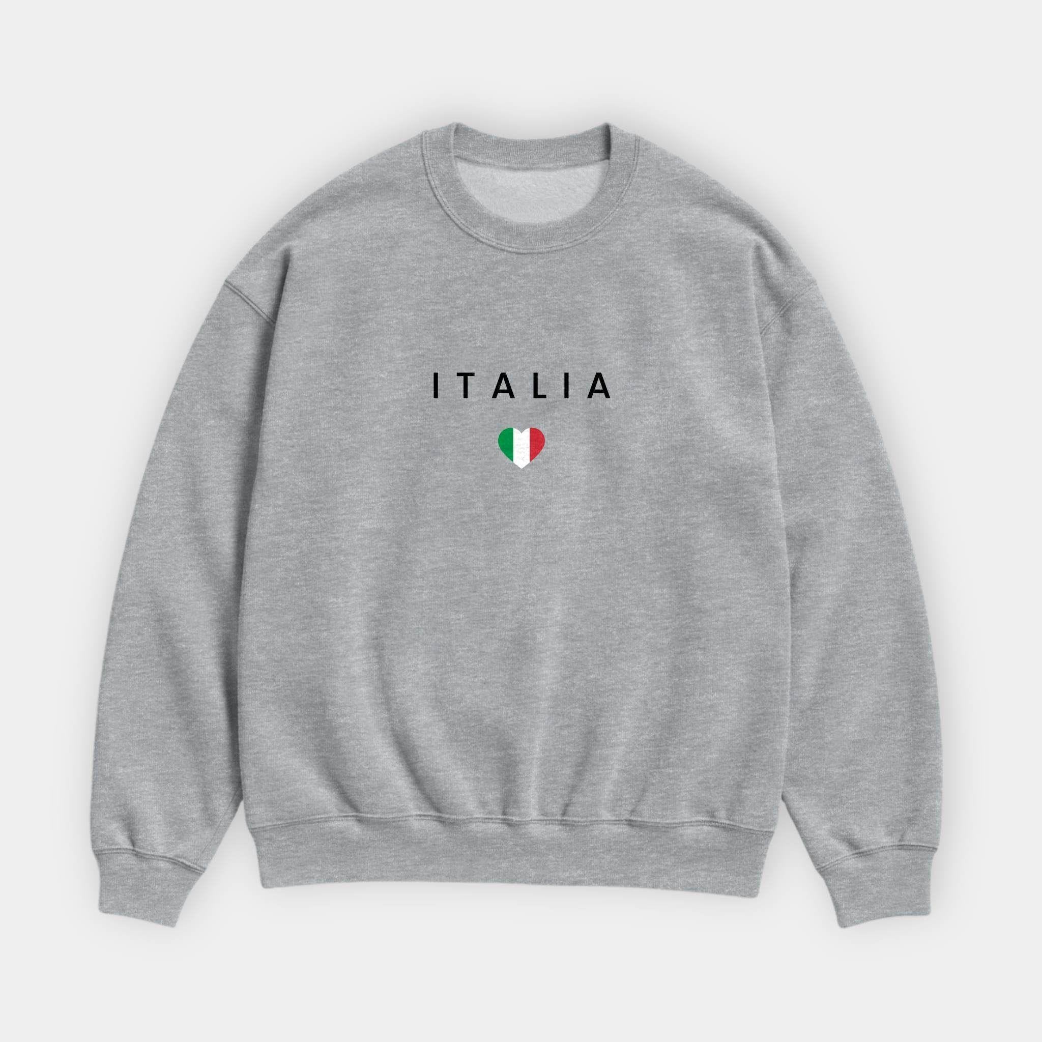 Italy Minimal Flag Sweatshirt