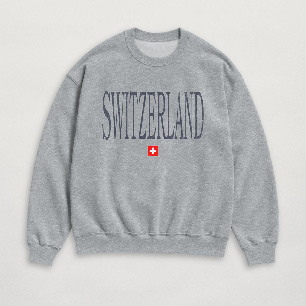 Distressed Switzerland Sweatshirt