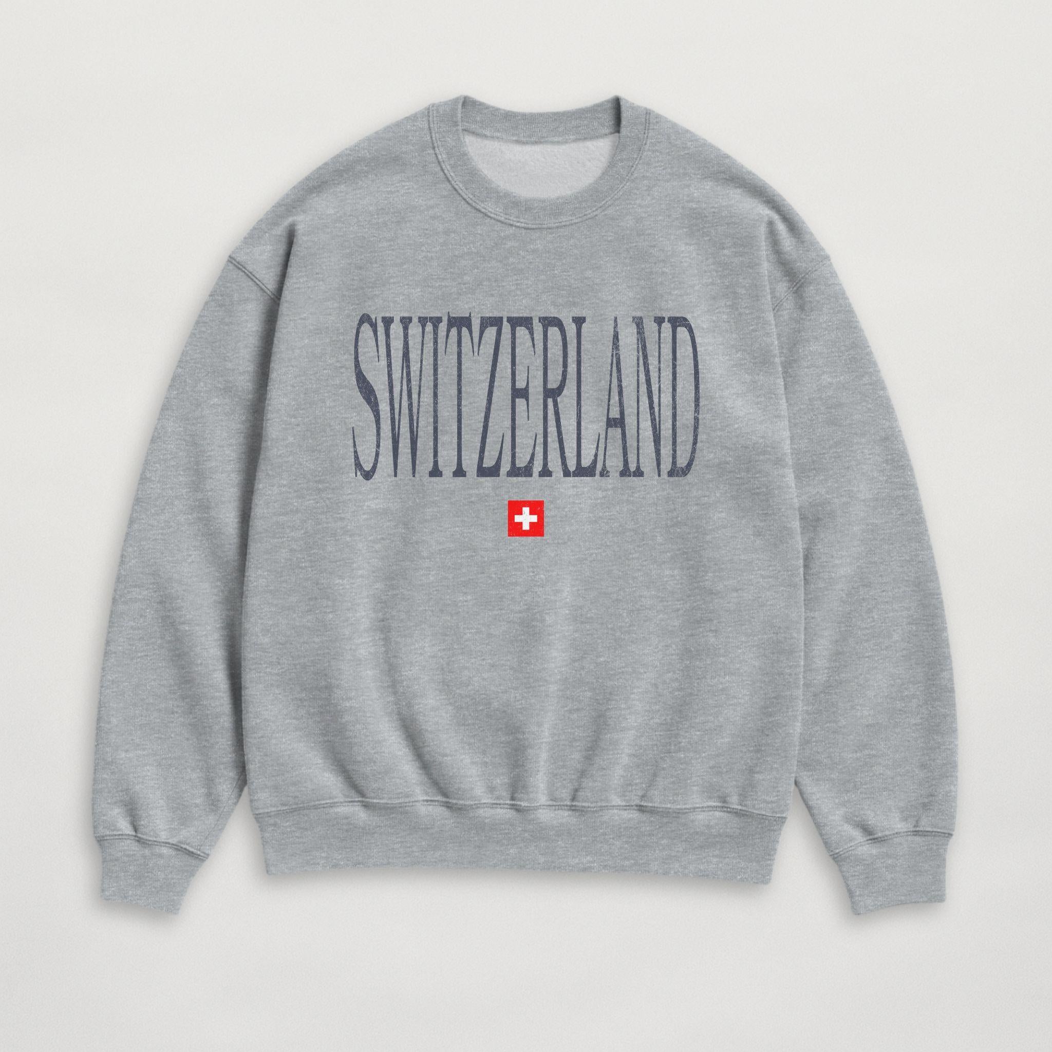 Distressed Switzerland Sweatshirt