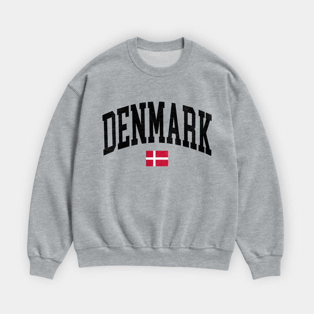 Denmark Collegiate Flag Sweatshirt