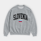 Slovenia Collegiate Flag Sweatshirt