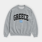 Greece Collegiate Flag Sweatshirt