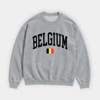 Belgium Collegiate Flag Sweatshirt