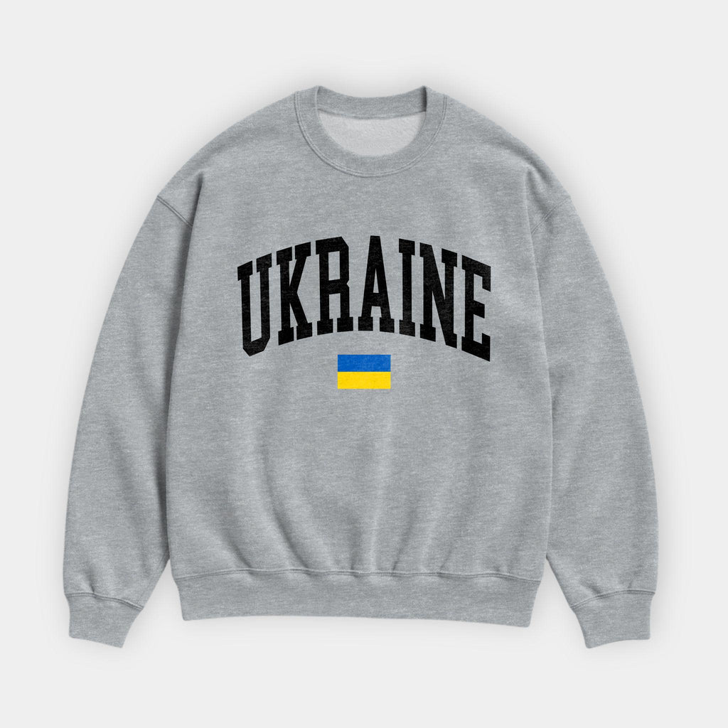 Ukraine Collegiate Flag Sweatshirt