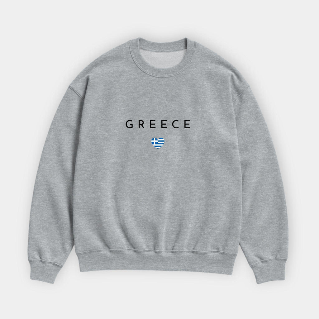 Greece Minimal Flag Sweatshirt