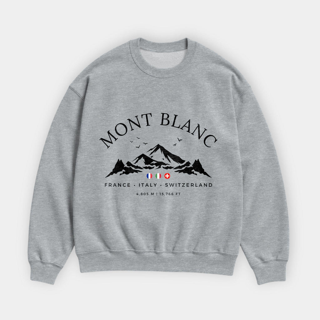 Mont Blanc Alps Sweatshirt