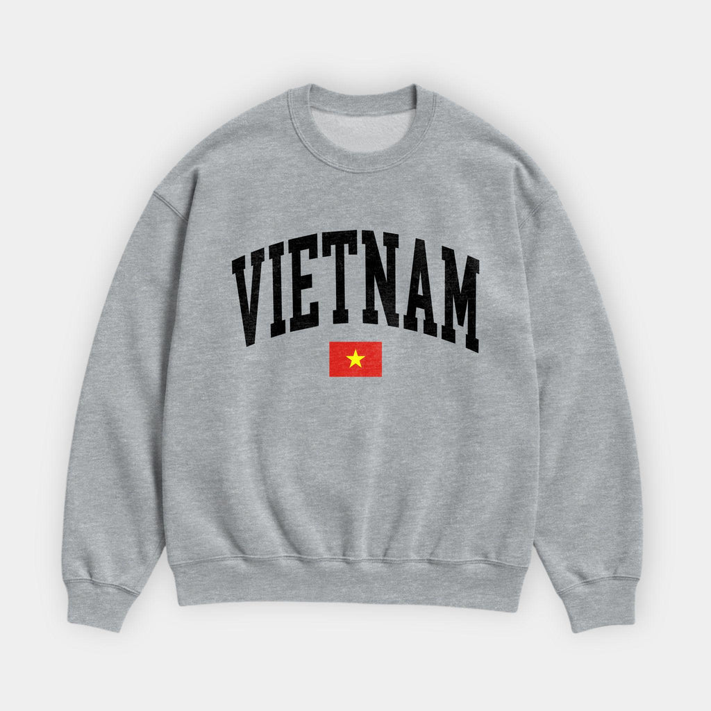 Vietnam Collegiate Flag Sweatshirt