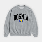 Bosnia Collegiate Flag Sweatshirt