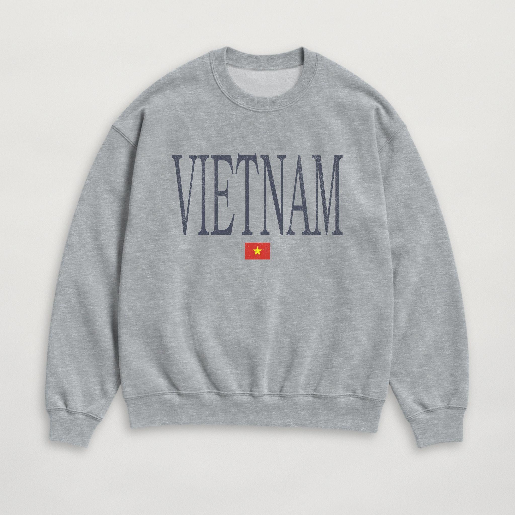 Distressed Vietnam Sweatshirt