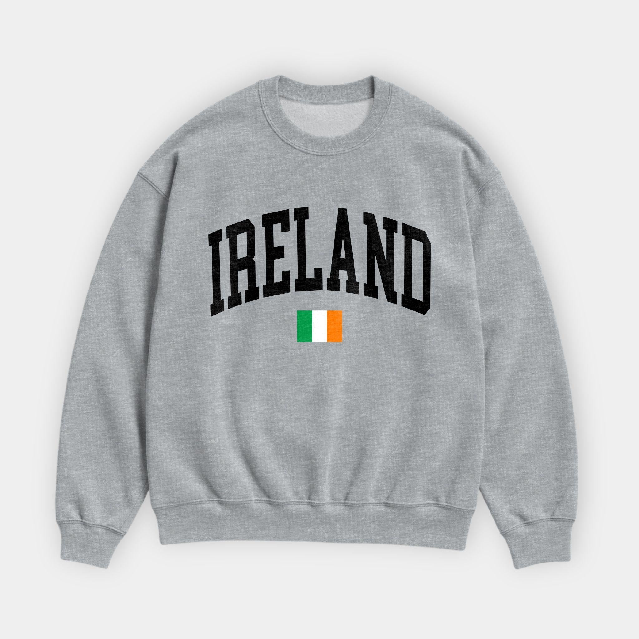 Ireland Collegiate Flag Sweatshirt