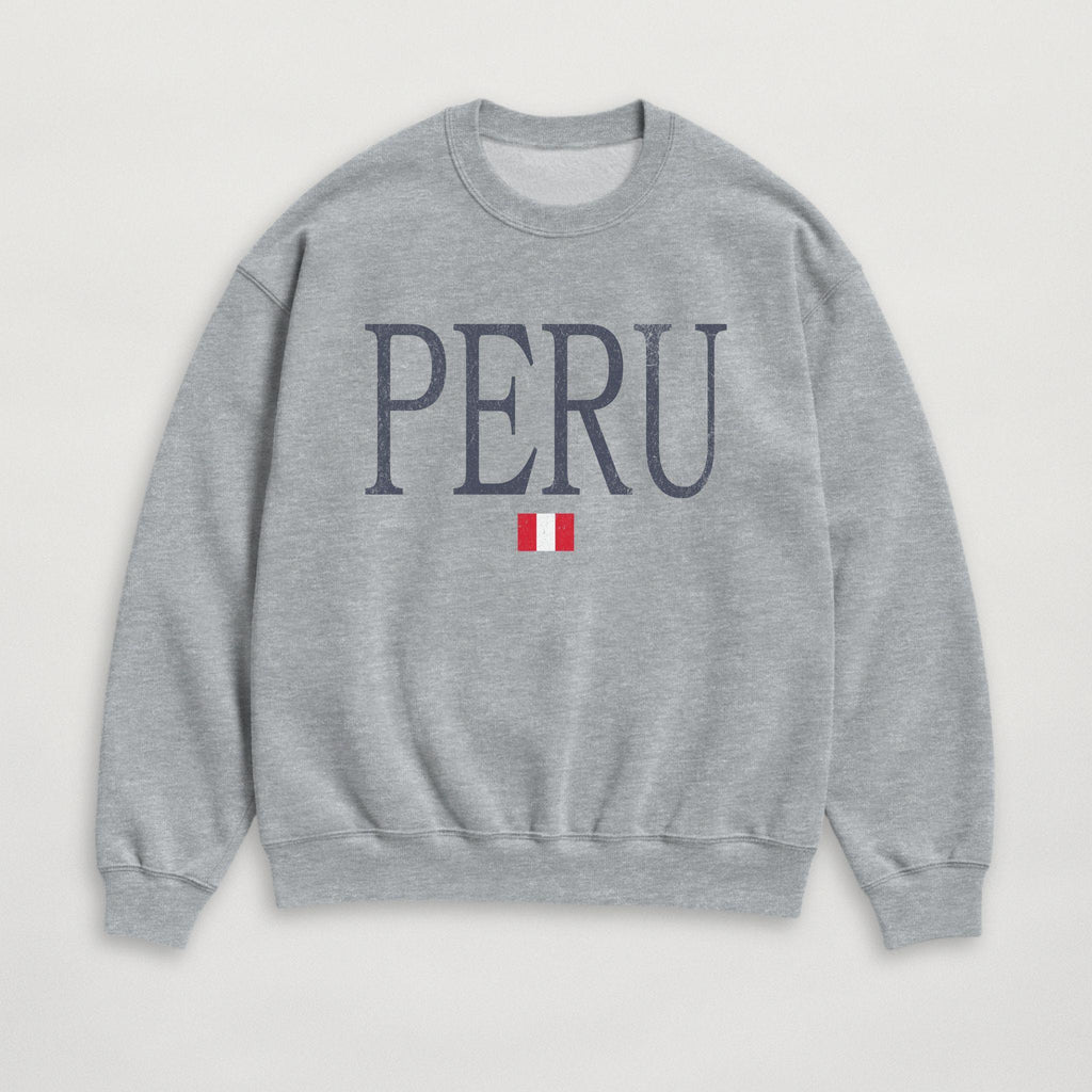 Distressed Peru Sweatshirt