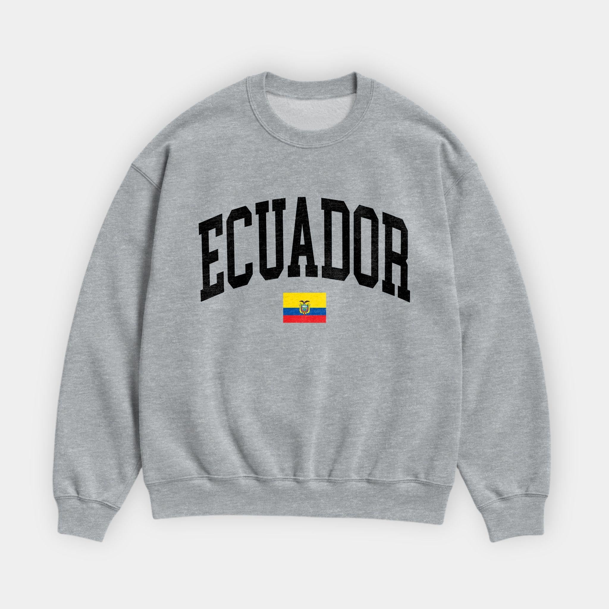 Ecuador Collegiate Flag Sweatshirt