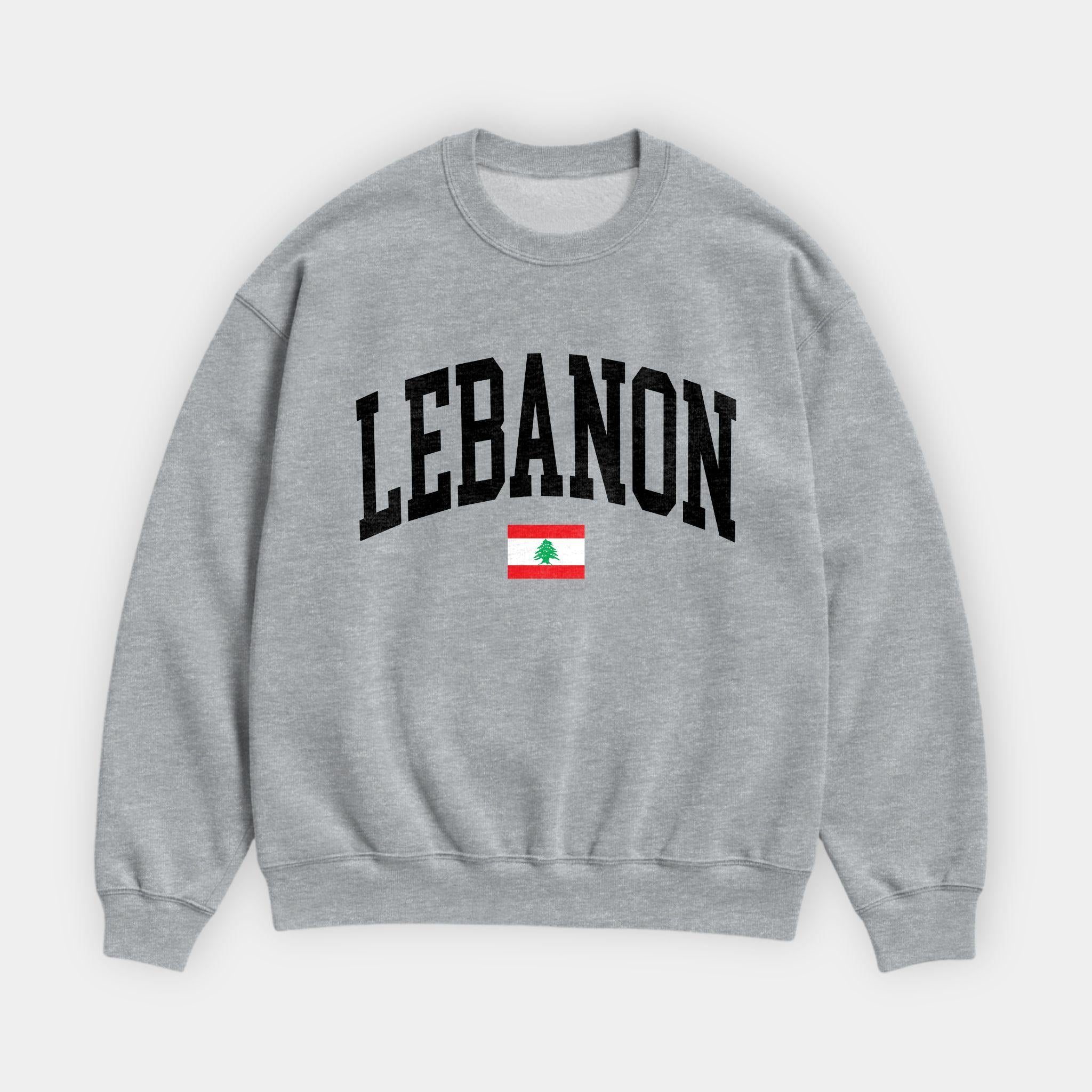 Lebanon Collegiate Flag Sweatshirt