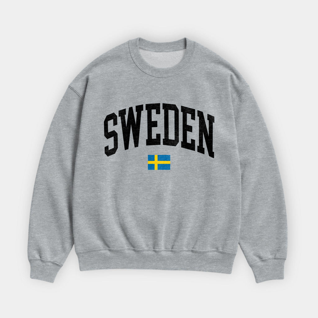 Sweden Collegiate Flag Sweatshirt