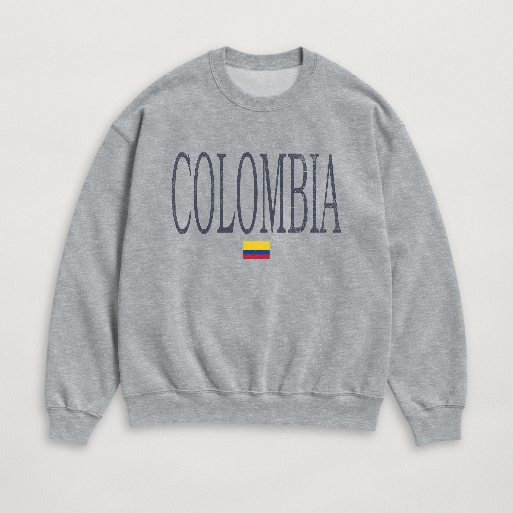 Distressed Colombia Sweatshirt