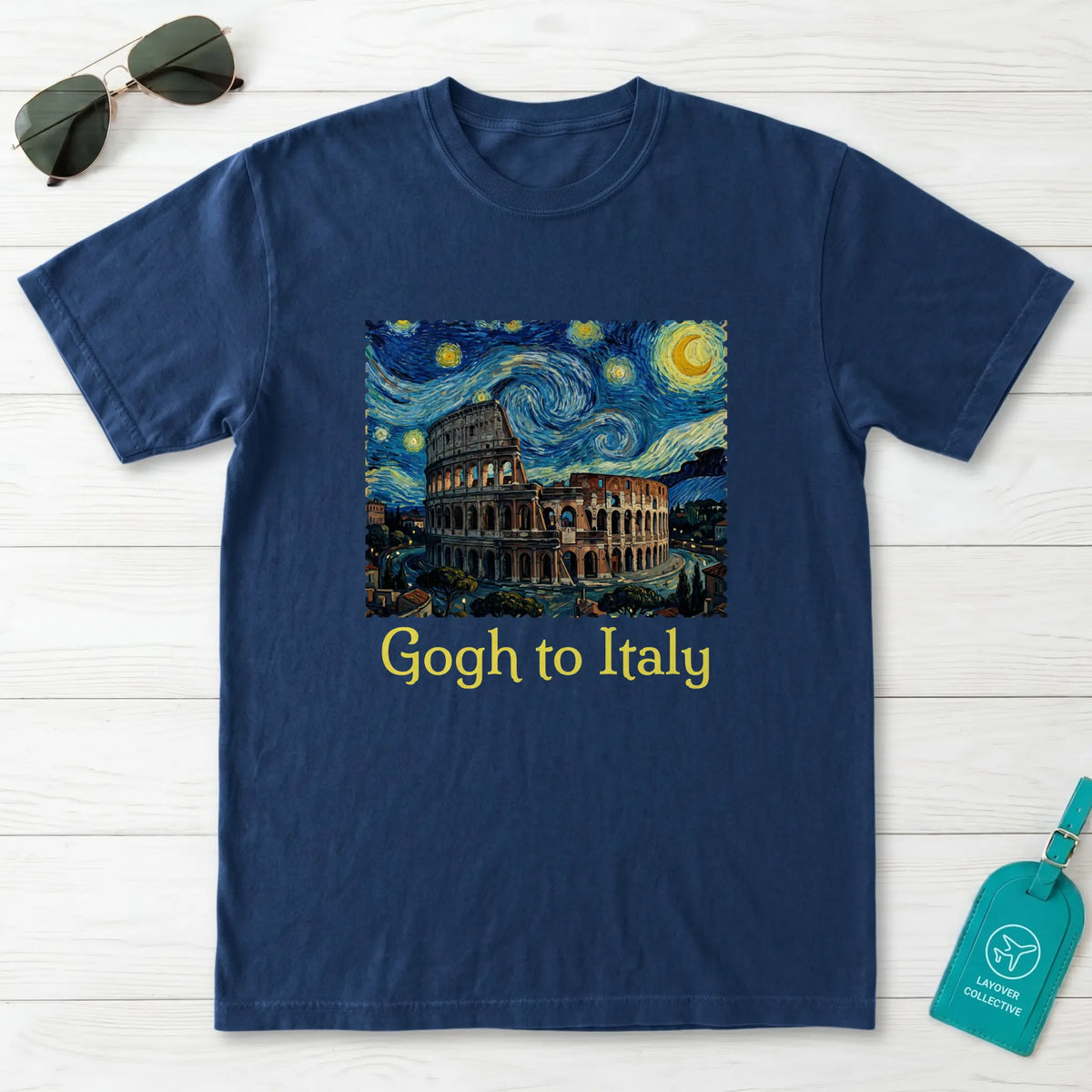 Gogh To Italy T-Shirt