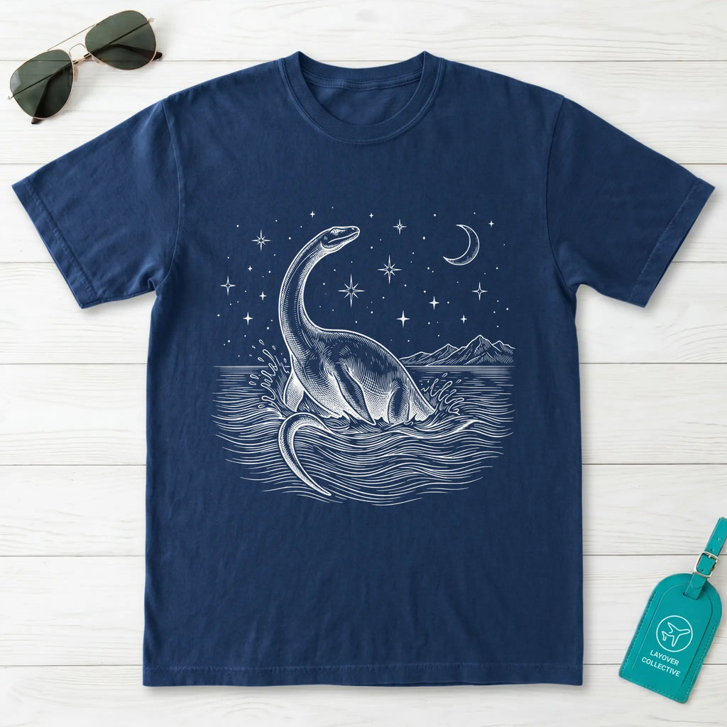 Celestial Loch Ness Monster T-Shirt