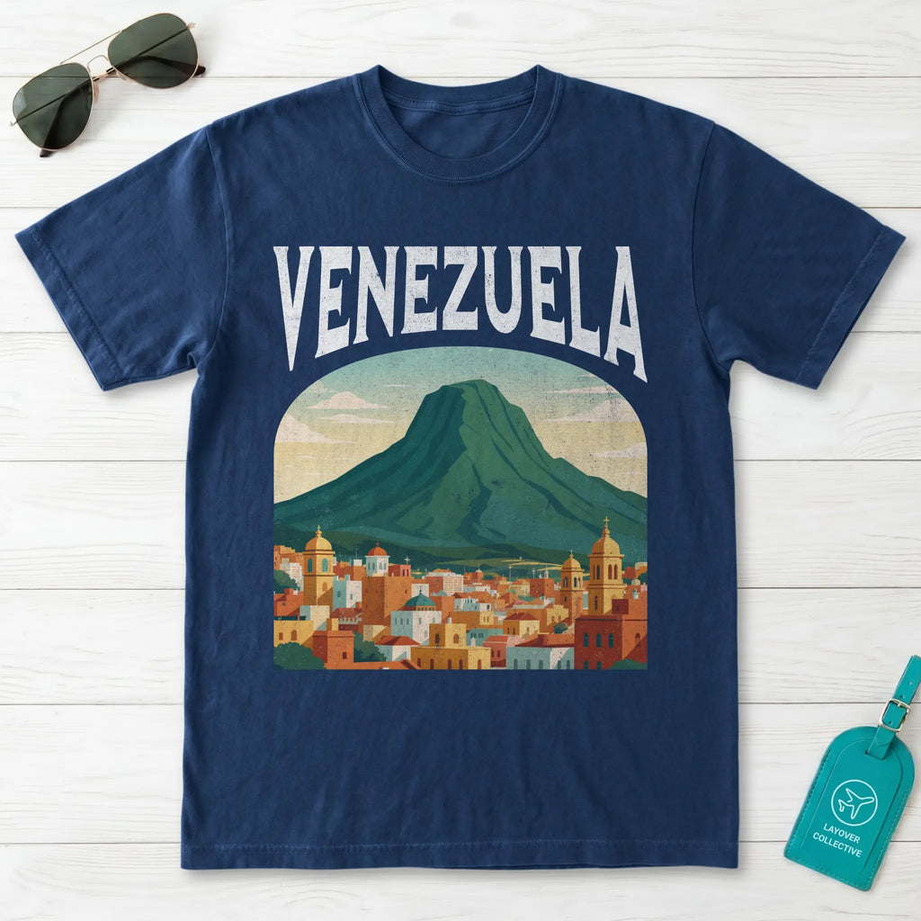 Venezuela Vintage Travel Poster T-Shirt