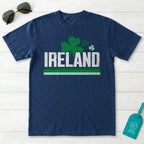 Ireland Retro Shamrock Stripe T-Shirt