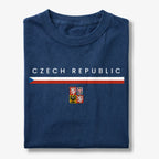 Czech Republic Flagline T-Shirt