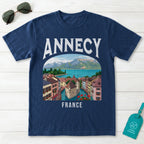 Annecy France Vintage Travel Poster T-Shirt