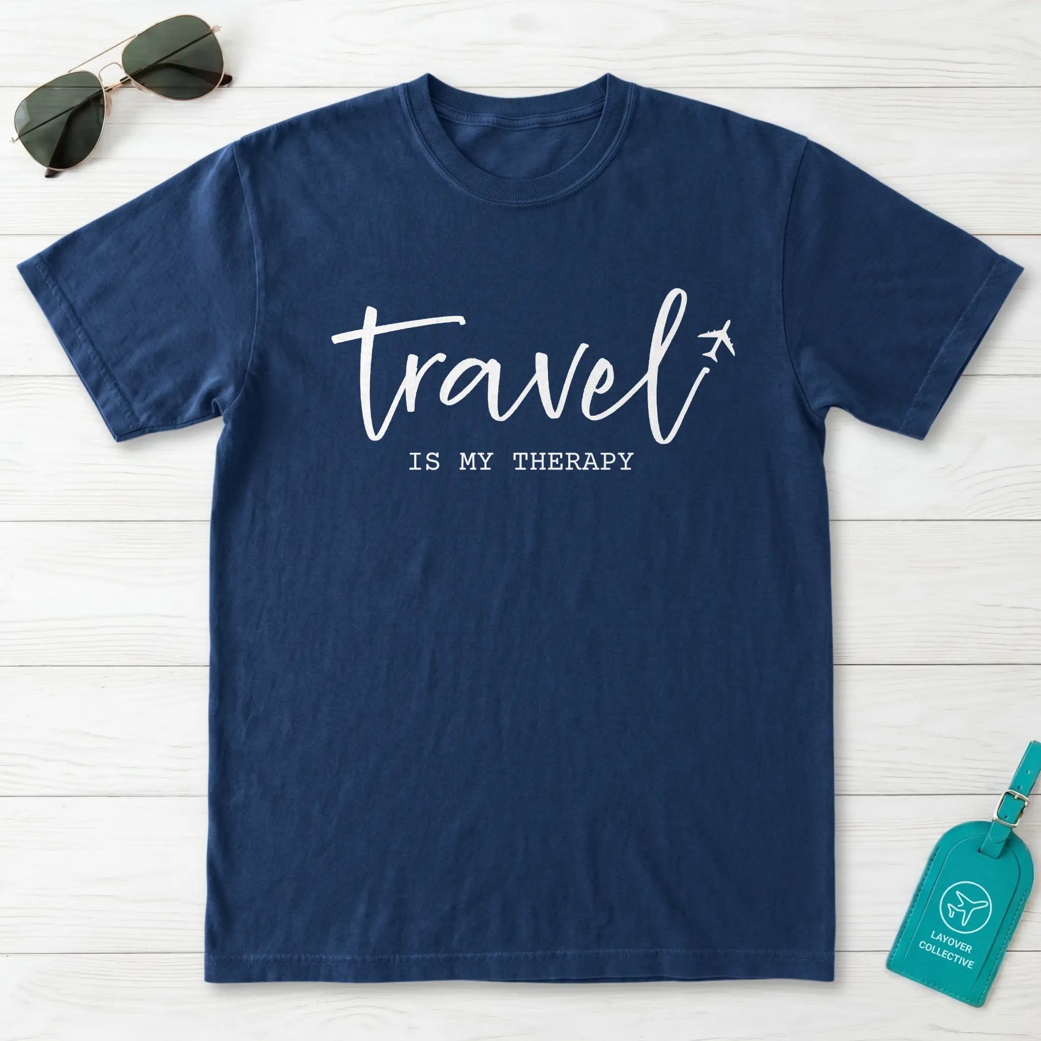 Travel Is My Therapy T-Shirt