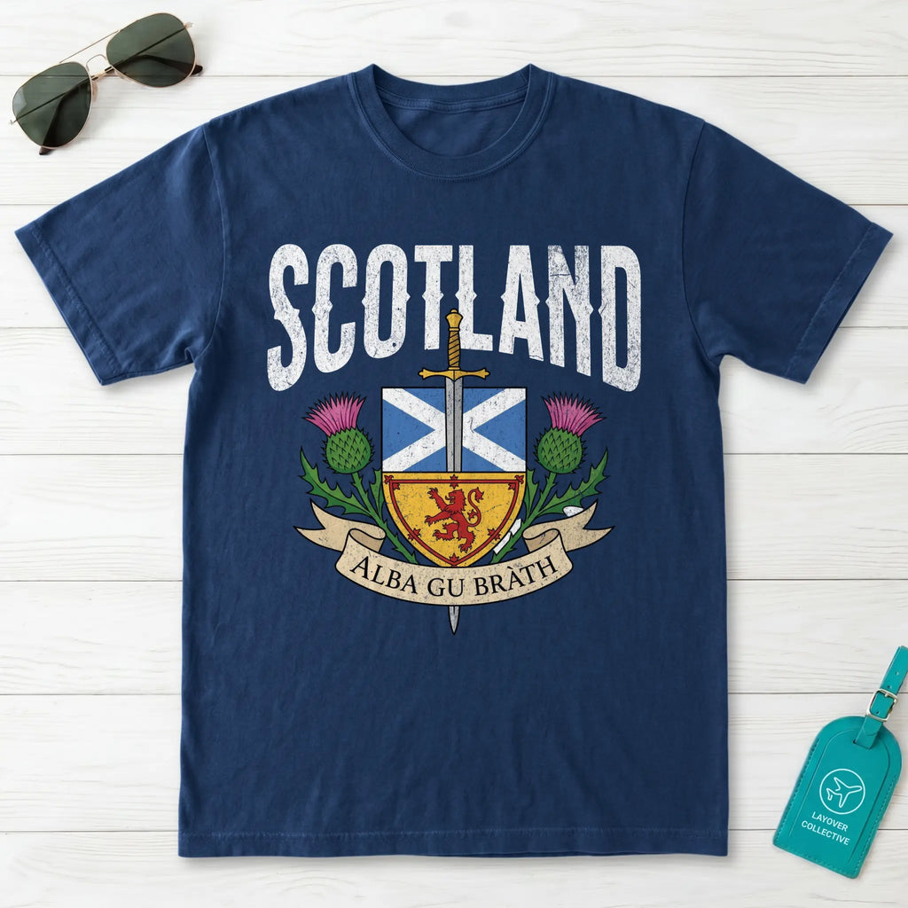 Scotland Alba Gu Bràth Crest T-Shirt