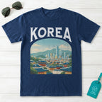 Korea Vintage Travel Poster T-Shirt