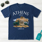 Athens Greece Acropolis Parthenon Graphic T-Shirt