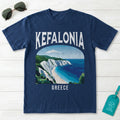 Kefalonia Greece Vintage Travel Poster T-Shirt