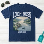 Loch Ness Vintage Poster Scotland T-Shirt