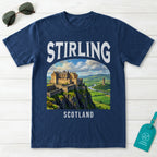Stirling Vintage Poster Scotland T-Shirt