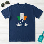 Sláinte Shamrock Flag T-Shirt